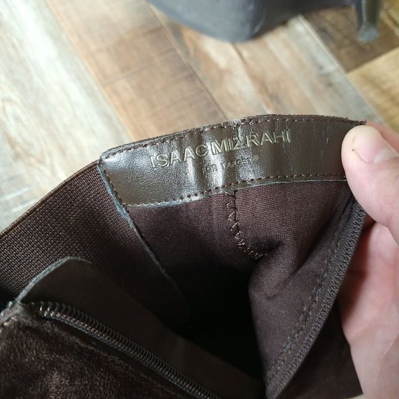 Isaac Mizrahi Women's Samantha Brown Side Zip Boots - Picture 3 of 10